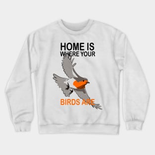 Bird Watching Birds Birding Crewneck Sweatshirt